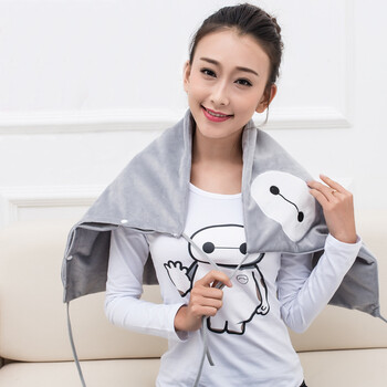 
                                                            伊暖儿新品保暖护肩披肩护背宝暖肩暖背保暖毯电暖毯暖膝电热毯 粉色                
