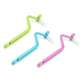 开普特 创意V形马桶刷马桶里侧清洗刷厕所坐便器刷子 WH-9174