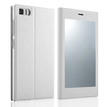 圣狼新款小米3手机壳 m3手机保护套小米3镜面