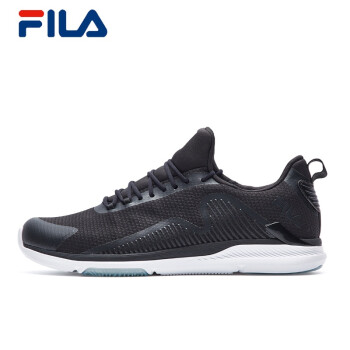 fila(斐乐)男鞋2018春季新款鞋舒适耐磨跑步鞋男 黑 40.