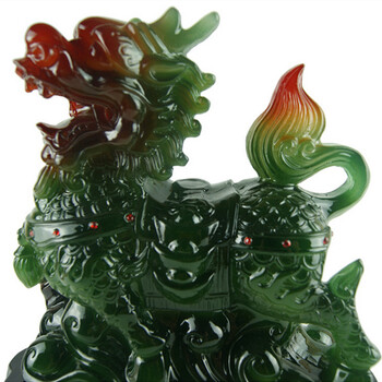 汉白玉貔貅 如意对麒麟 仿玉工艺品货源 纳财镇宅摆件 乔迁开业礼品 汉白玉貔貅
