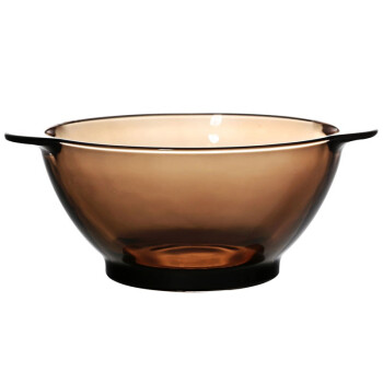 多莱斯 DURALEX2005C法国原装进口钢化玻璃咖啡色餐碗510ml（6个装）