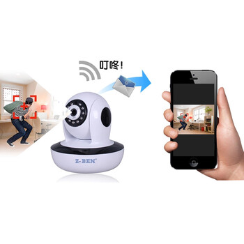 
                                        灯泡摄像头1080P高清监控360度全景摄像头无线wifi手机远程监控器家用 婴儿看护器隐形摄像头 EC18B灯泡摄像头 标配不带卡                