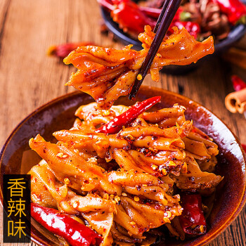 骁熊 无骨鸭脚 熟食卤肉小吃香辣味鸭爪脱骨鸭掌 藤椒