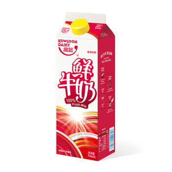 维记  香港名牌 巴氏杀菌  946ml/盒  鲜奶鲜牛奶（2件起购）