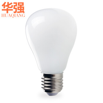 华强 led灯泡E27大螺口节能玉瓶球泡 白光 7W