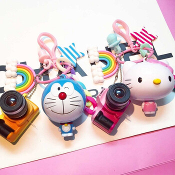 机器猫叮当猫hello kitty凯蒂猫可爱卡通车钥匙扣包包挂件圈 叮当猫