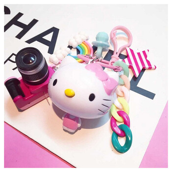 机器猫叮当猫hello kitty凯蒂猫可爱卡通车钥匙扣包包挂件圈 叮当猫
