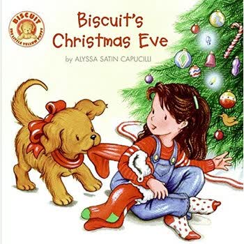 英文原版儿童christmas圣诞绘本 biscuits christmas eve 小