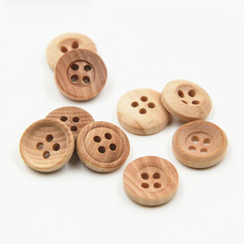 迈利达  黄杨木茶子木衬衫纽扣  童装扣子 衬衣钮扣 11.5mm 7#(3粒) 11.5mm
