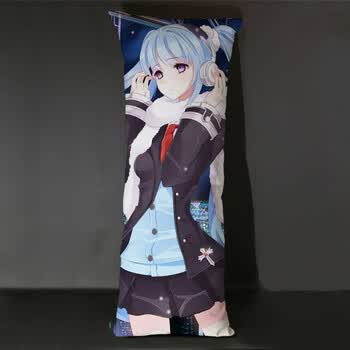 初音未来miku公主殿下等身长条抱枕动漫周边萌妹宅男定制生日礼物 06