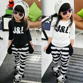 Future AngeL 2014春装韩版<em>女童</em>长袖<em>上衣条纹</em>