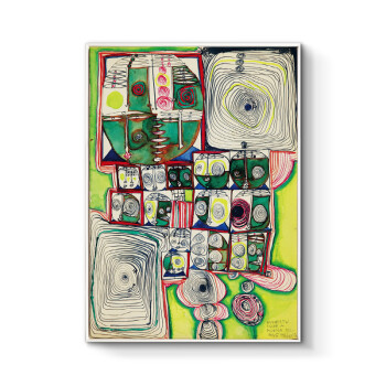 现代简约客厅抽象艺术装饰画创意欧式挂画餐厅卧室床头壁画建筑 hf