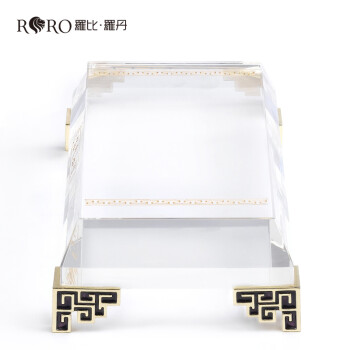 
                                        罗比罗丹 中式家装珐琅办公桌饰品如意摆件现代简约创意工艺品                