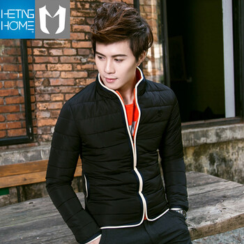 HetingHOME2013韩国冬新款<em>韩版</em>修身棉衣<em>男外</em>