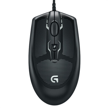 罗技（Logitech） G100s 即时战略/在线竞技光电游戏鼠标 黑色