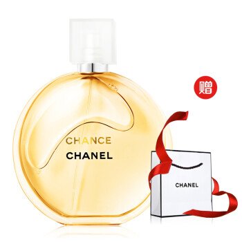 香奈儿(chanel【送精美礼袋】香水女士持久淡香氛 黄色机遇邂逅50ml