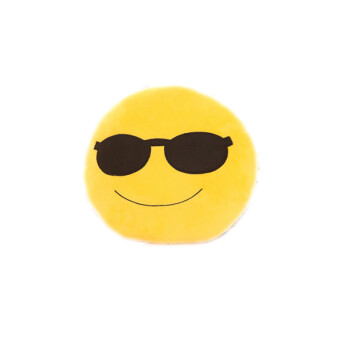 新款创意qq表情抱枕公仔emoji搞怪笑脸表情包毛绒玩具