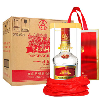 五粮液股份 52度 东方娇子珍品 浓香型白酒 500ml*6瓶 整箱装