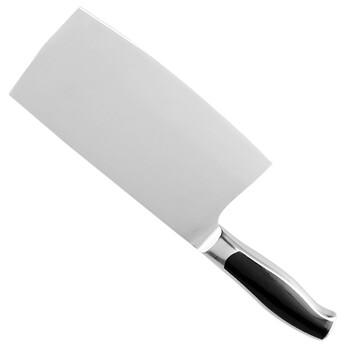 
                                        
                                                                                十八子作刀具 厨房家用不锈钢菜刀斩骨切肉刀黑狐斩切刀S2703-A                