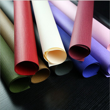 
                                        手工纸 包装纸 60*60CM PC网格鲜花花卉包装纸花装饰仿皮纹纸张手工DIY纸张 米白 60*60CM 20张装                