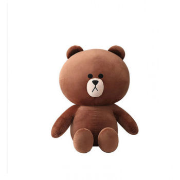 可爱布朗熊公仔女生睡觉抱布娃娃抖音同款抱抱熊2米玩具礼物 布朗熊