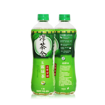 淳茶舍 玉露绿茶 无糖茶饮料  480ml*12瓶 整箱装 零卡路里 轻食 可口可乐公司出品