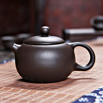 言艺 茶具 整套功夫茶具套装 科技木仿酸枝 实木压板茶盘