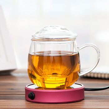
                                                                                小北家NORTHOME 电子恒温器 加热杯垫保温恒温杯垫 保温底座暖杯器电热恒温微晶发热 高雅红                