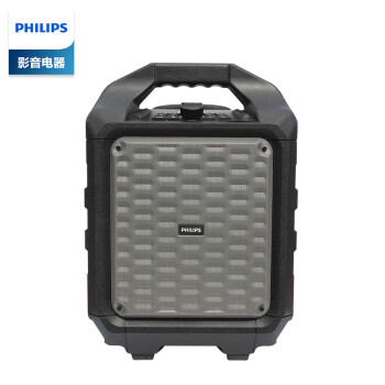 飞利浦(philips) 广场舞音响 户外蓝牙音箱便携手提拉杆大功率无线