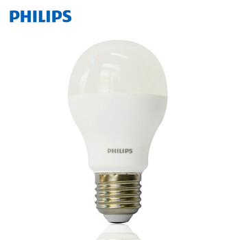 飞利浦PHILIPS LED灯泡 节能护眼球泡灯光源 E27大螺口 4w 暖白色(黄光)
