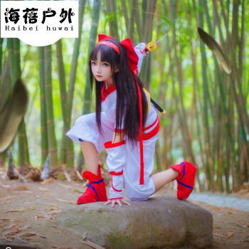 王者荣耀play娜可露露服鹰之守护ply服装女全套动漫萝莉 cos服 鞋套 l