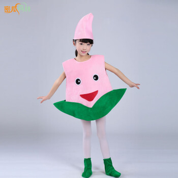 密瓜森林 儿童水果蔬菜演出服装环保造型时装秀亲子舞蹈幼儿园六一