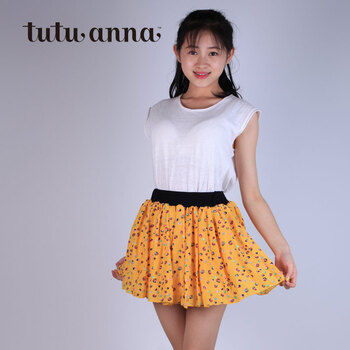 tutuanna趣趣安娜2014新品甜美日系<em>短裙碎花裙</em>