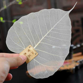 菩提叶茶滤茶漏过滤网树叶制作书签可定制logo礼品 1片