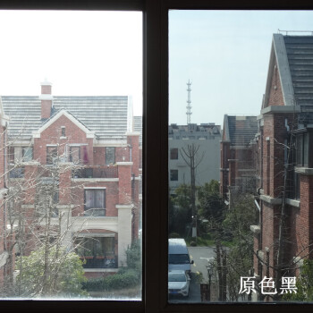 玻璃贴纸窗纸窗户贴纸遮光阳台玻璃贴膜透光不透明窗贴防晒隔热玻璃贴膜家用隔热贴 高隔热铂银1.2米宽1米长