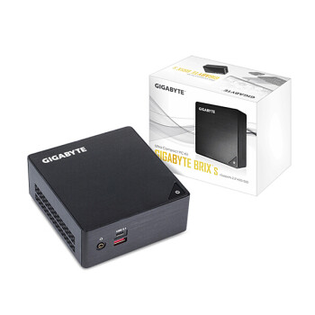 技嘉（GIGABYTE） BKi3HA-7100 BRIX迷你电脑/办公娱乐迷你电脑主机 8G内存/128G固态硬盘1TB机械硬盘