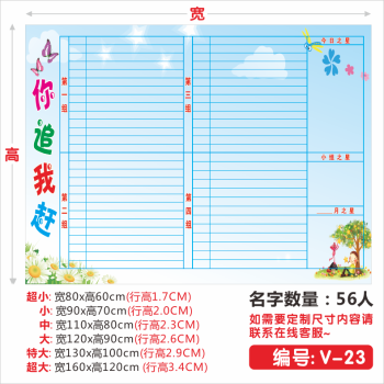 惠维中小学班级布置墙贴画教室评比栏装饰小组竞赛栏积分表成绩荣誉栏