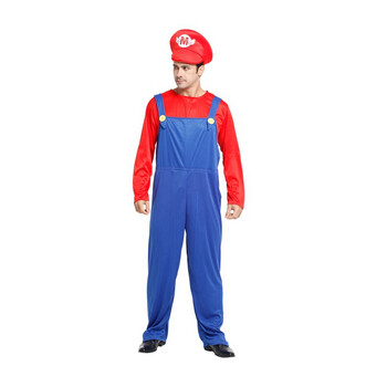 孩派 cosplay节日儿童男化妆舞会表演出服装饰品 超级马里奥兄弟 M-0077A