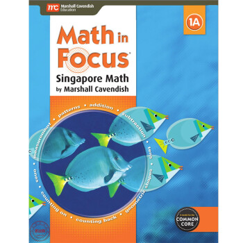 英语数学math in focus原版进口公立小学教材 1级别 学生书