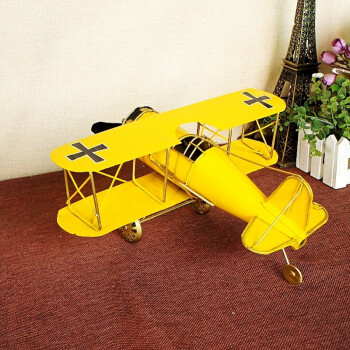 耀莎创意礼品复古铁艺二战飞机模型摆件家居客厅房间办公室咖啡厅装饰