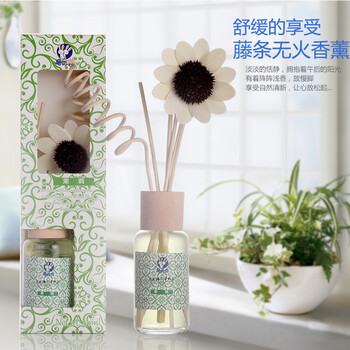 质真至美 空气清新剂 无火香薰精油套装室内房间香水香薰卧室家居藤条挥发熏香料助睡眠减压 茉莉香型