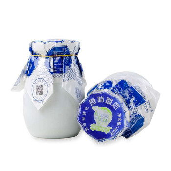 北冰洋 原味酸奶 风味发酵乳 180g*8瓶装 老北京酸奶