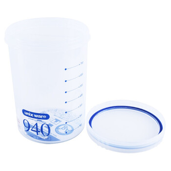 阿司倍鹭ASVEL 圆型料理透明密封储物保鲜盒940ml430602