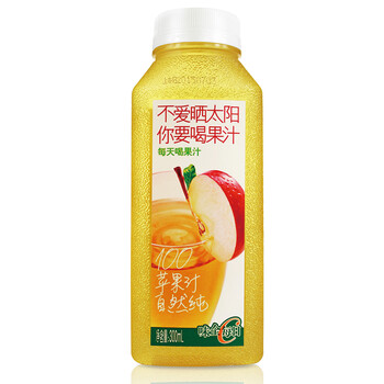 【味全无】味全 每日C100%苹果汁 300ml