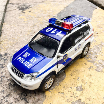 救护车玩具汽车模型120仿真合金车模型110警车男孩儿童玩具车模型 b款