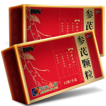 葵花牌 参芪颗粒(冲剂) 10g*12袋/盒 3盒