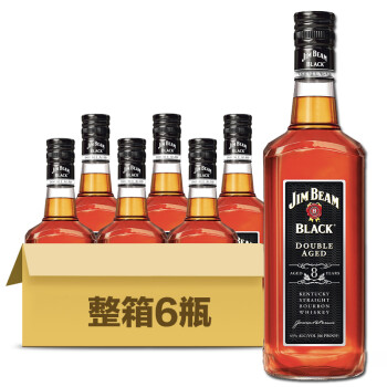 【整箱购更划算】Jim Beam 占边波本威士忌酒