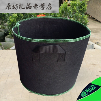 唐坊 园艺 园艺加厚无纺布美植袋植树袋 黑色种植袋 育苗袋出口加仑袋