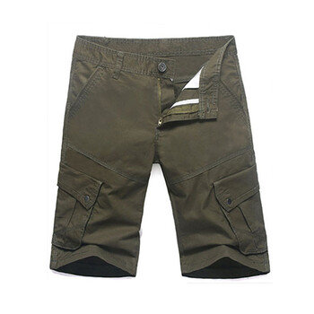014夏季男士纯棉宽松工装短裤 <em>男装五分马裤</em>多